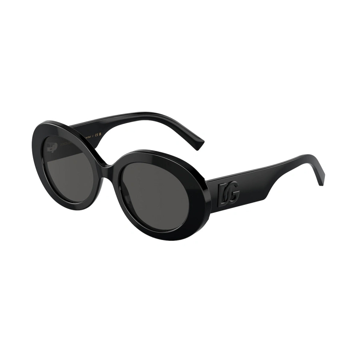 DG4448 Linea DG LOGO 501-87 Black Nero Acetate Occhiali Sole