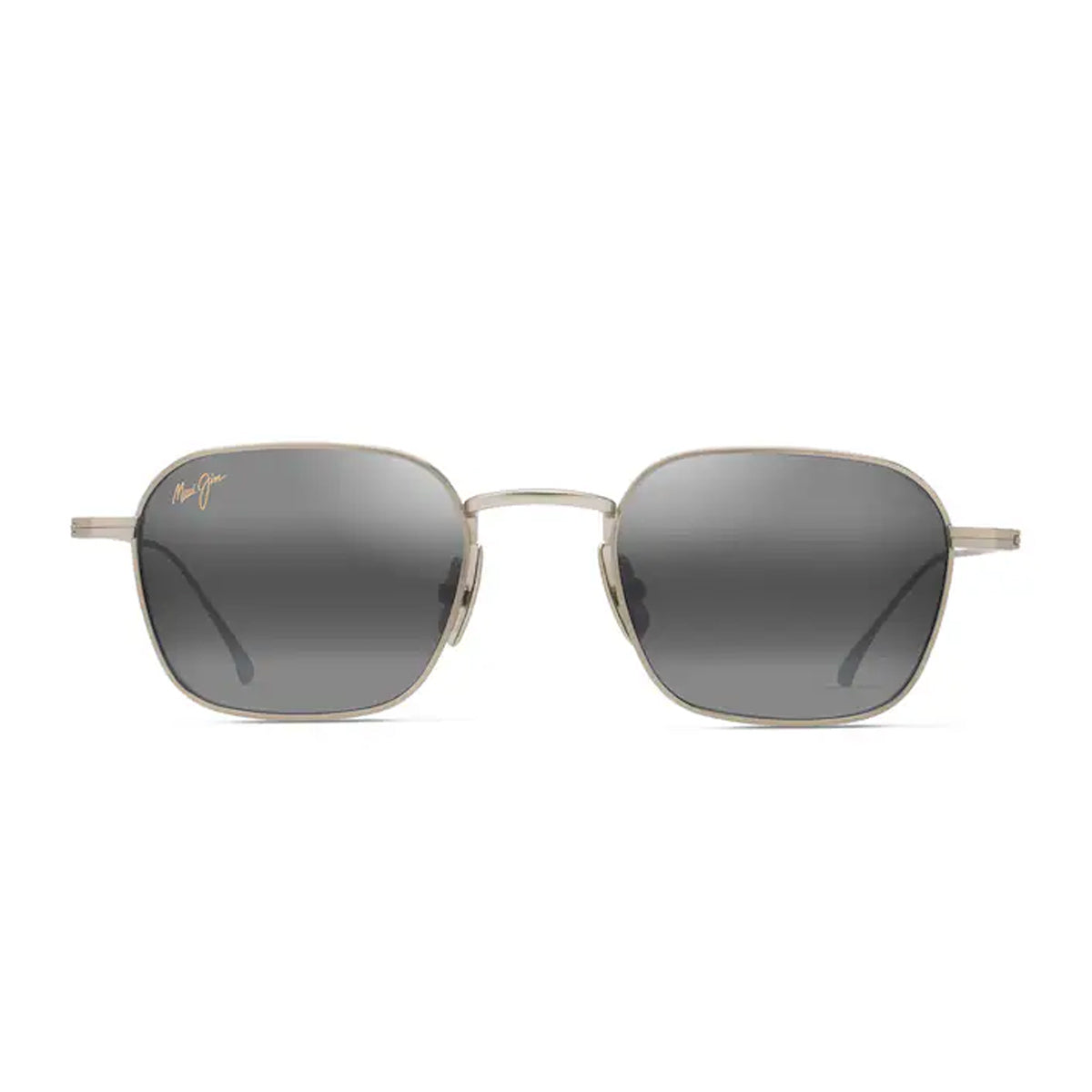 Maui Jim Mekala Oro Chiaro Opaco Titanium Occhiali Da Sole
