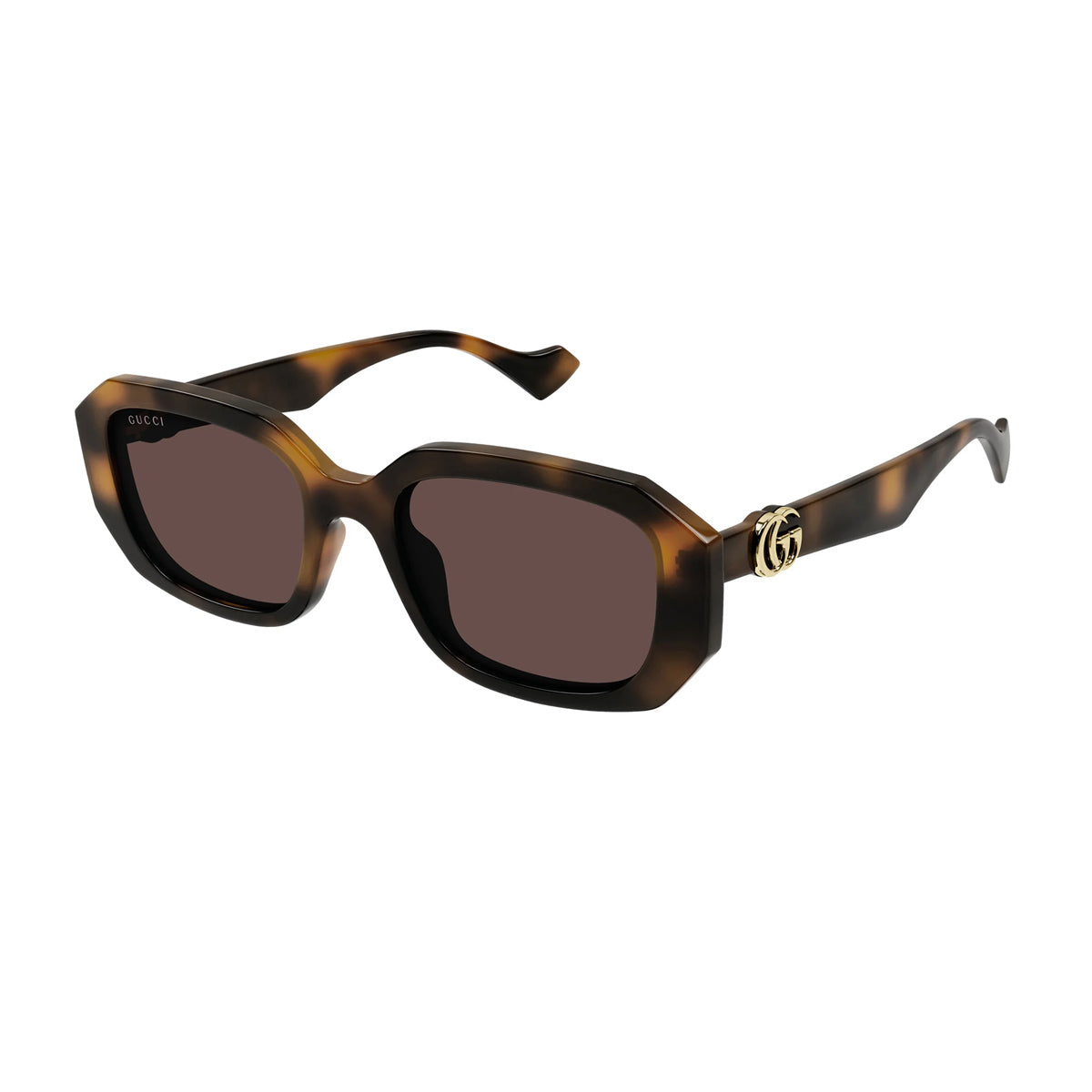 Gucci GG1535S LINEA GG LOGO Marrone Acetate Occhiali Sole