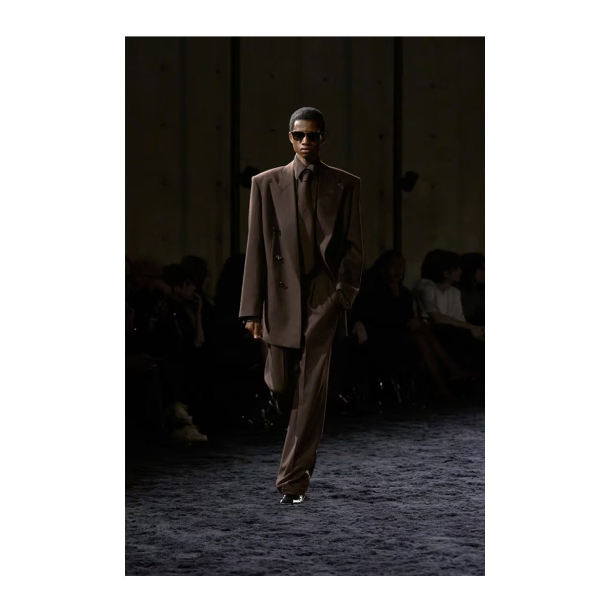 Saint Laurent SL 753 Linea Corner Angle 002 Havana Silver Grey Marrone Acetate/ Metal Occhiali Da Sole