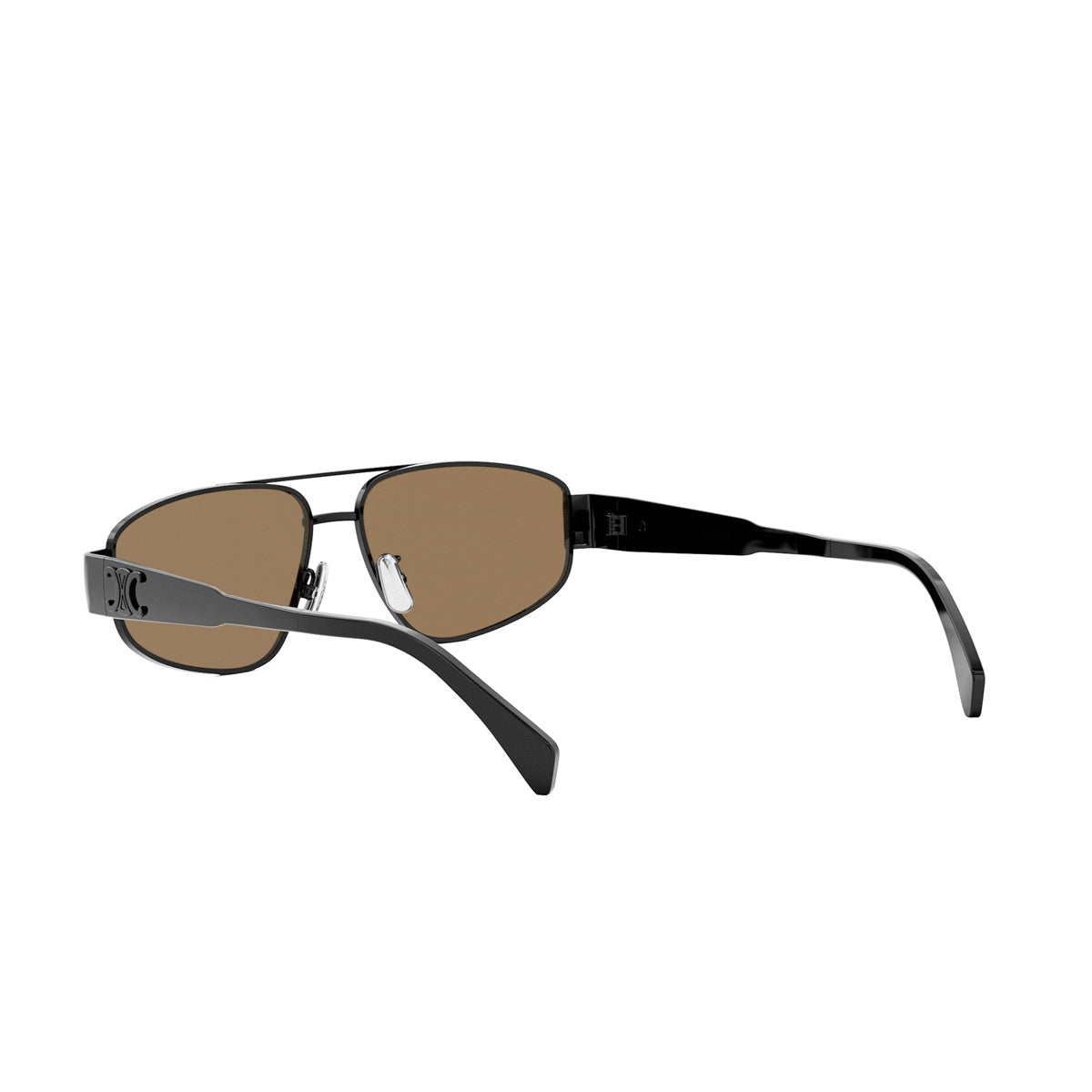 CL40281U 01E Nero Oro Metal Occhiali Da Sole
