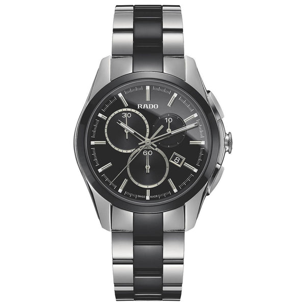 Rado Stainless steel case and bracelet watch in black