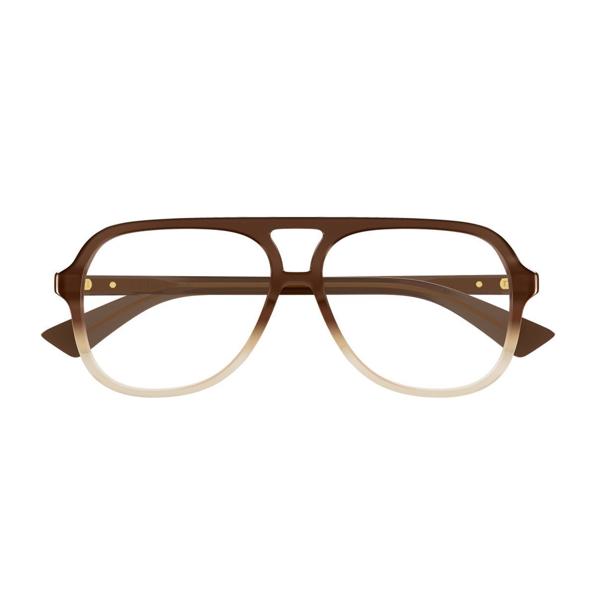Bottega Veneta BV1417O Linea Ribbon 004 Brown Marrone Recycled Acetate Occhiali Da Vista