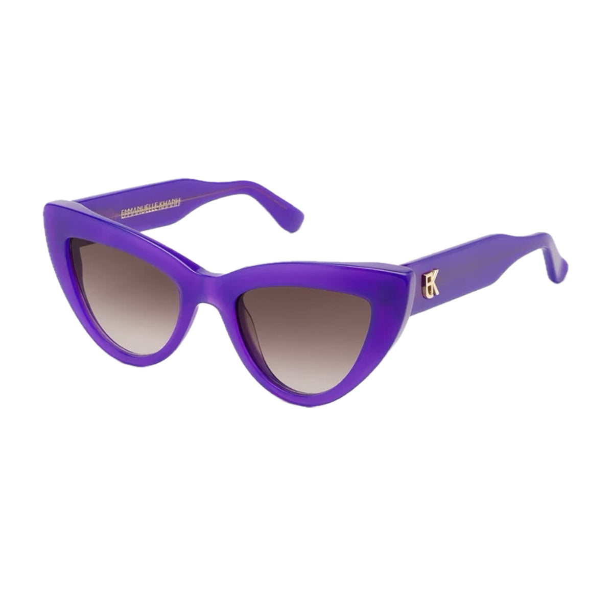 Emmanuel Kahn Cherry 601 UltraViolet Viola Acetate Occhiali Da Sole