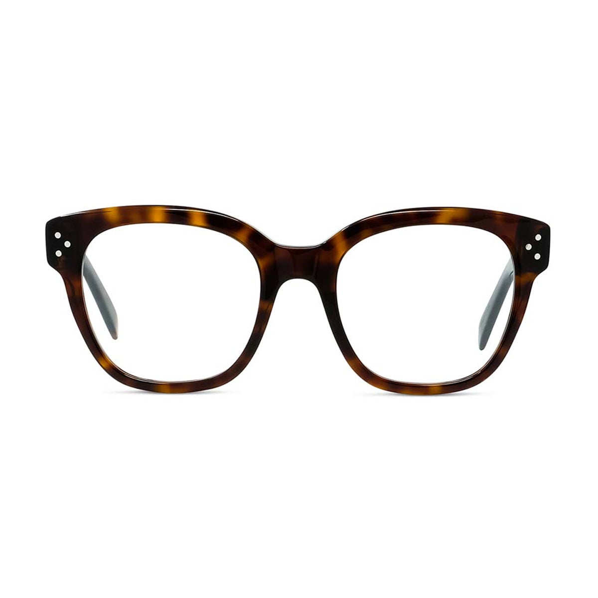 Celine CL50086I 3 Dots 054 Havana Marrone Acetate Occhiali Da Vista
