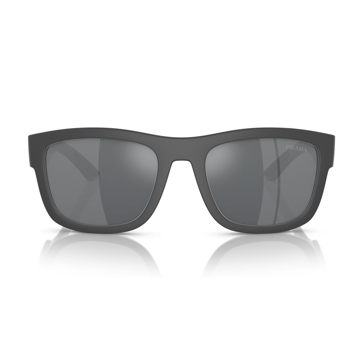 Prada Linea Rossa PS 01ZS UFK5L0 Gomma Grigia Grigio Injected Occhiali Da Sole