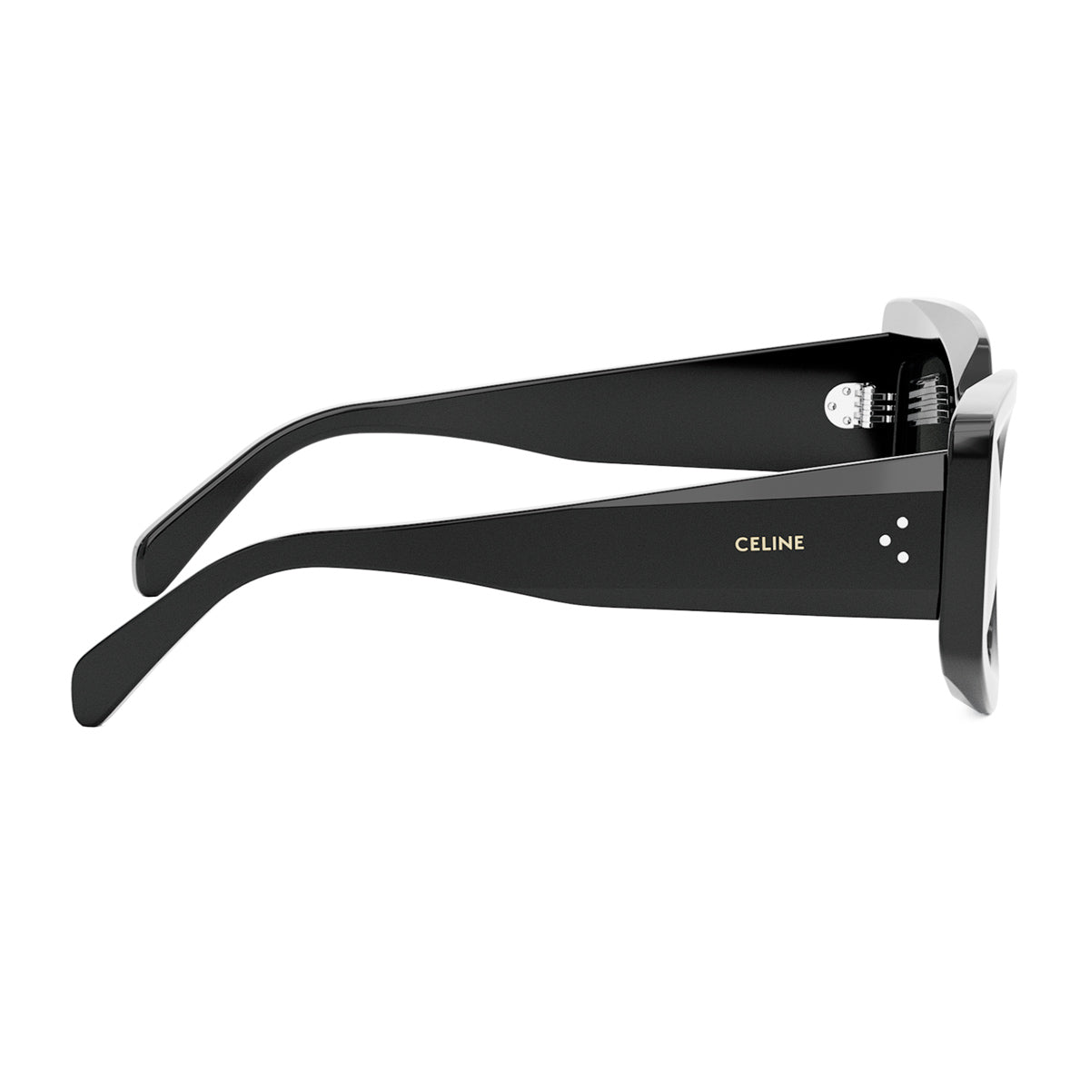 Celine CL40277I 3 Dots 01A Black Nero Acetate Occhiali Da Sole