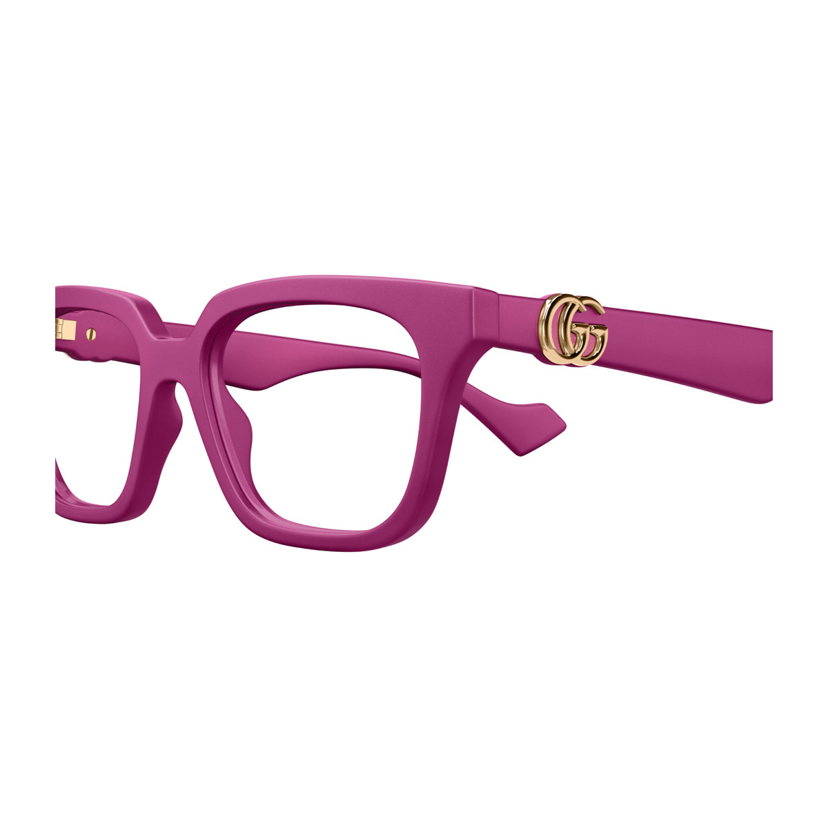 Gucci GG1536O Linea GG LOGO 012 Red Rosa Acetate Occhiali Da Vista