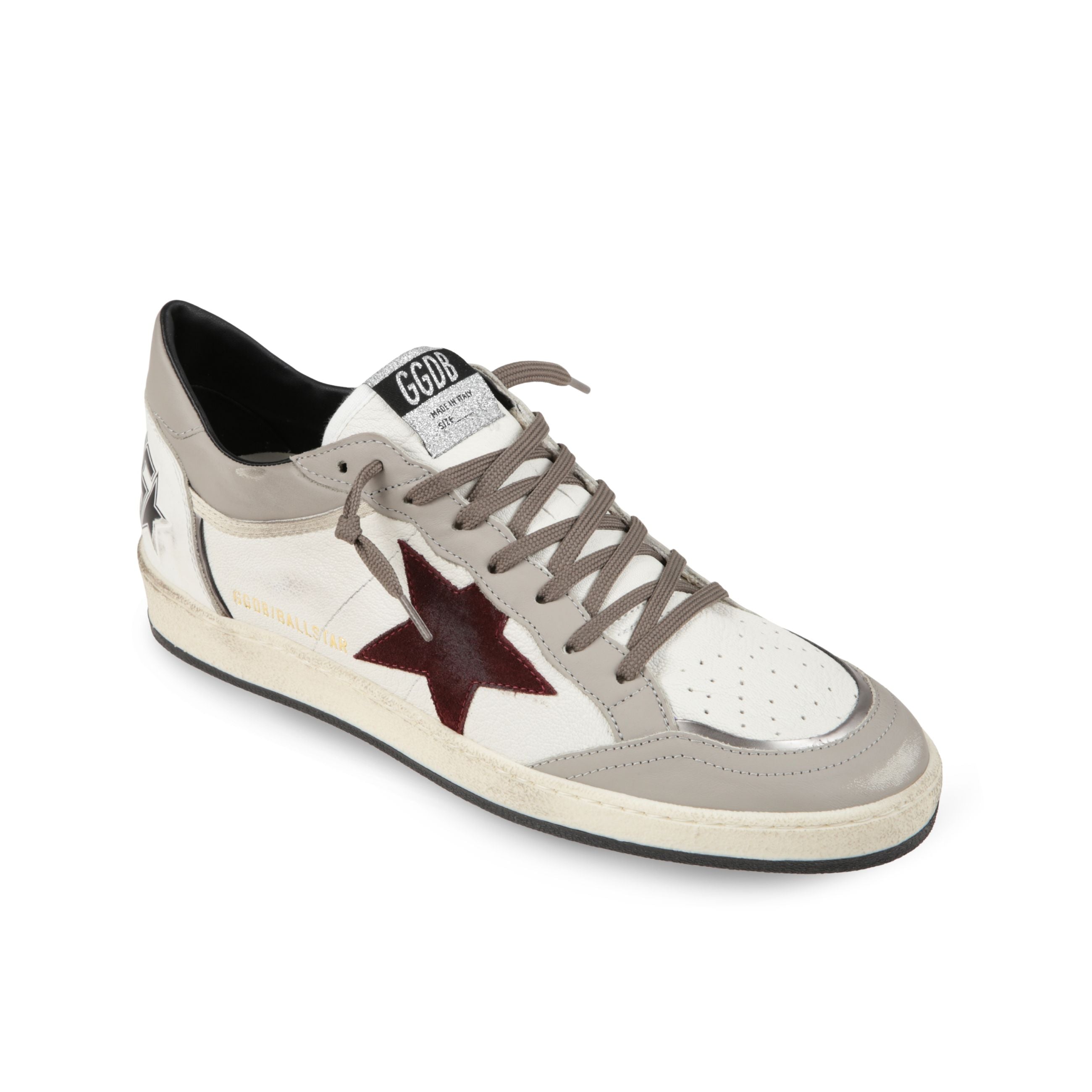 Ball Star White/dove/bordeaux Sneaker
