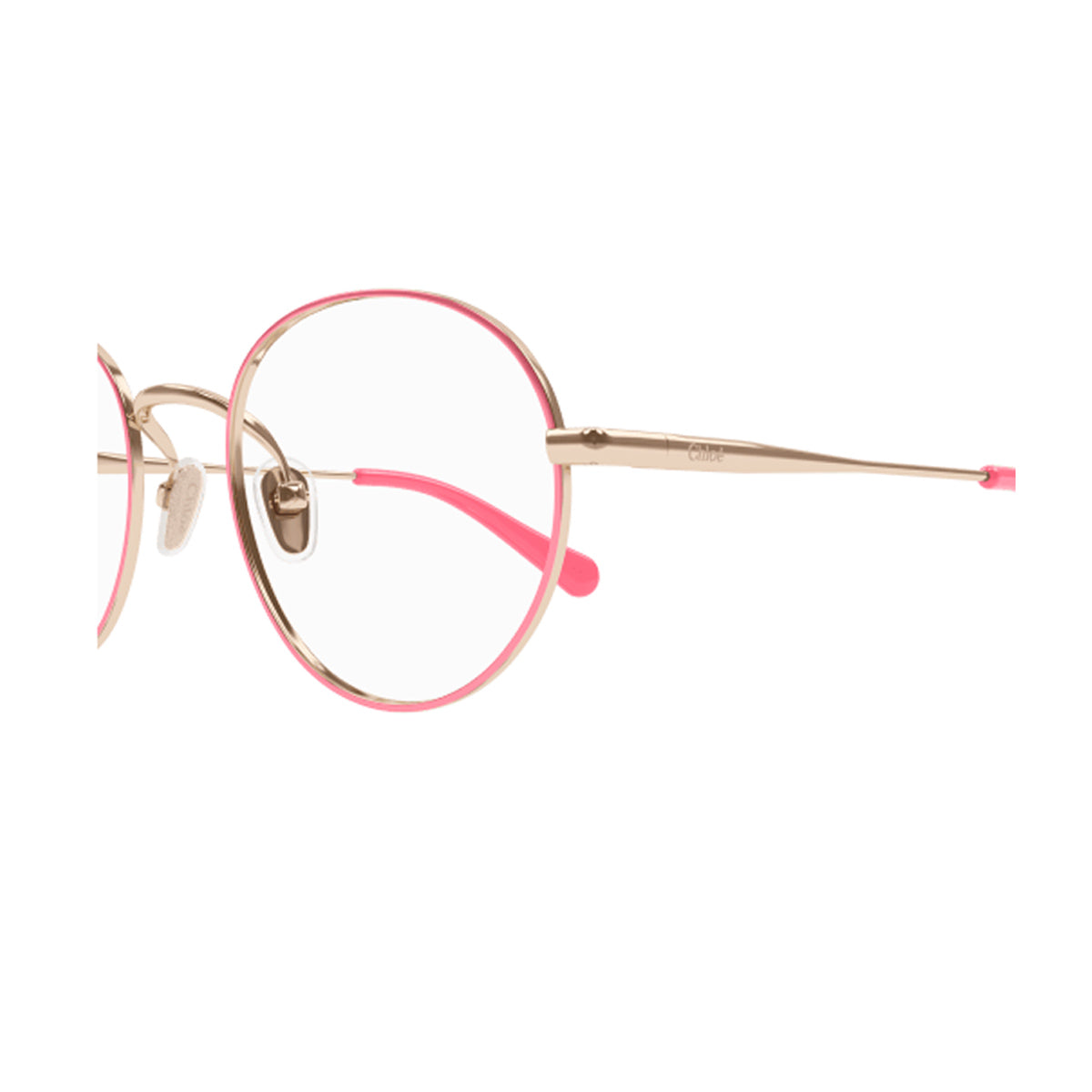 CC0024O Linea Chloé Junior 004 Oro Metal Occhiali Vista