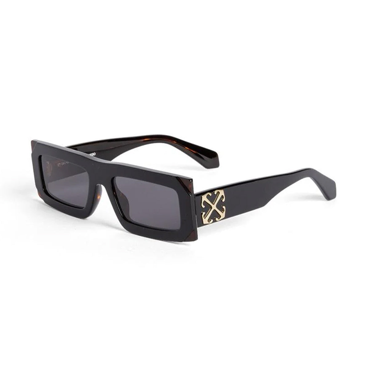 Off White OERI13P LAUREL 1007 Black Dark Grey Nero Acetate Occhiali Da Sole