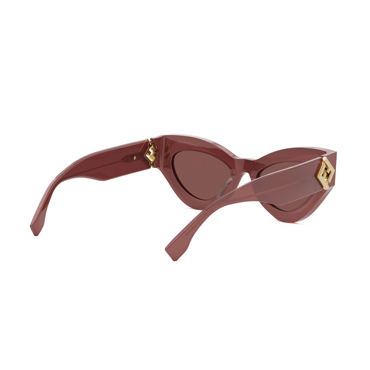 FE40146I FF Diamonds 66Y Rosso Acetate Occhiali Da Sole