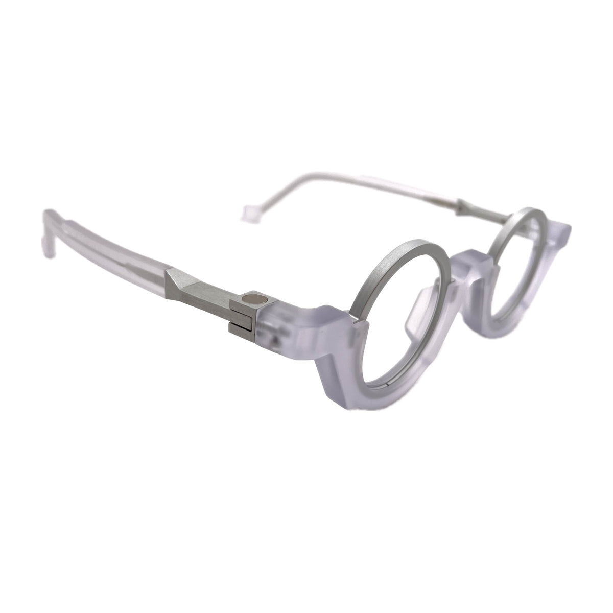 Vava Eyewear WL0083 Cristal Matte Trasparente Bio-acetate Occhiali Da Vista