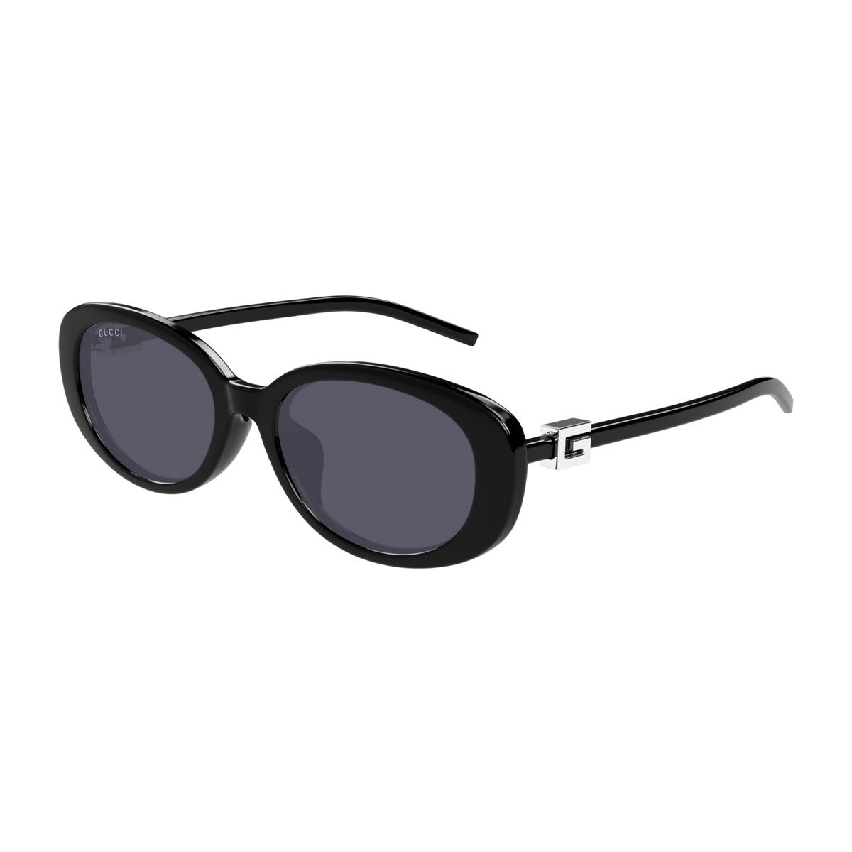 Gucci GG1684SA Linea GG Logo 001 Black Grey Nero Injected Acetate Occhiali Da Sole