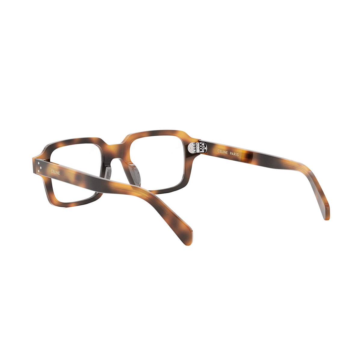 CL50144U Celine 3 Dots HD 053 Light Havana Marrone Acetate Occhiali Da Vista