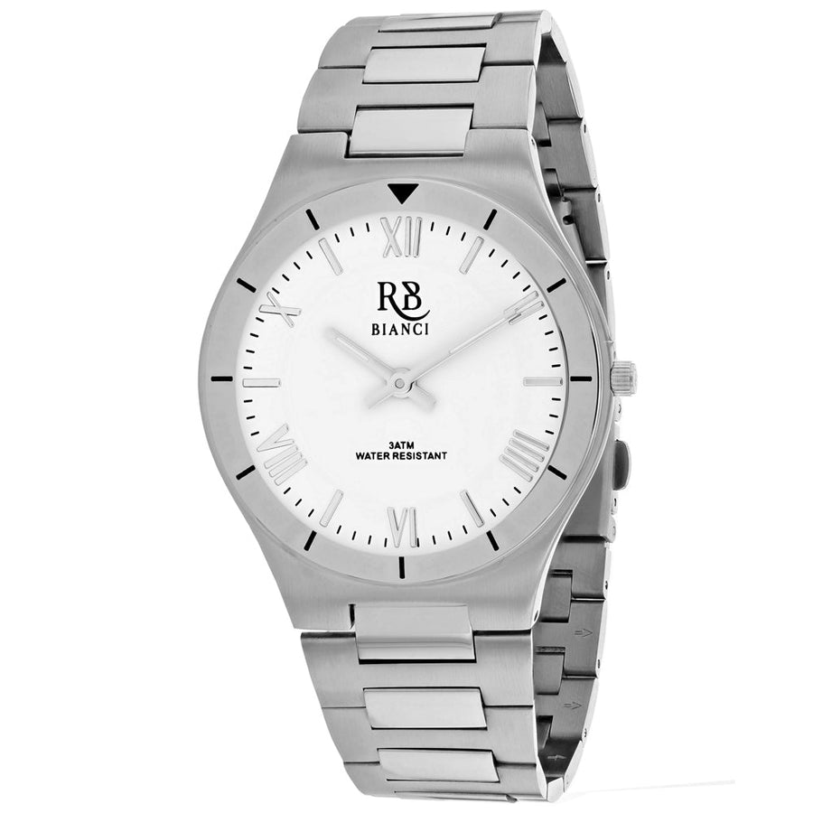 Roberto Bianci Stainless steel case and bracelet watch in silver