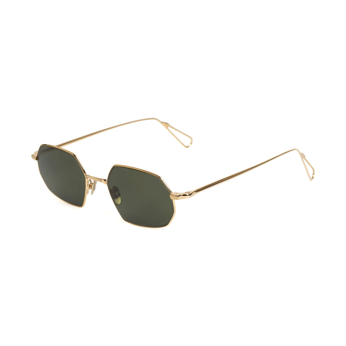 Ahlem Triomphe Champagne Oro Metal Occhiali Da Sole