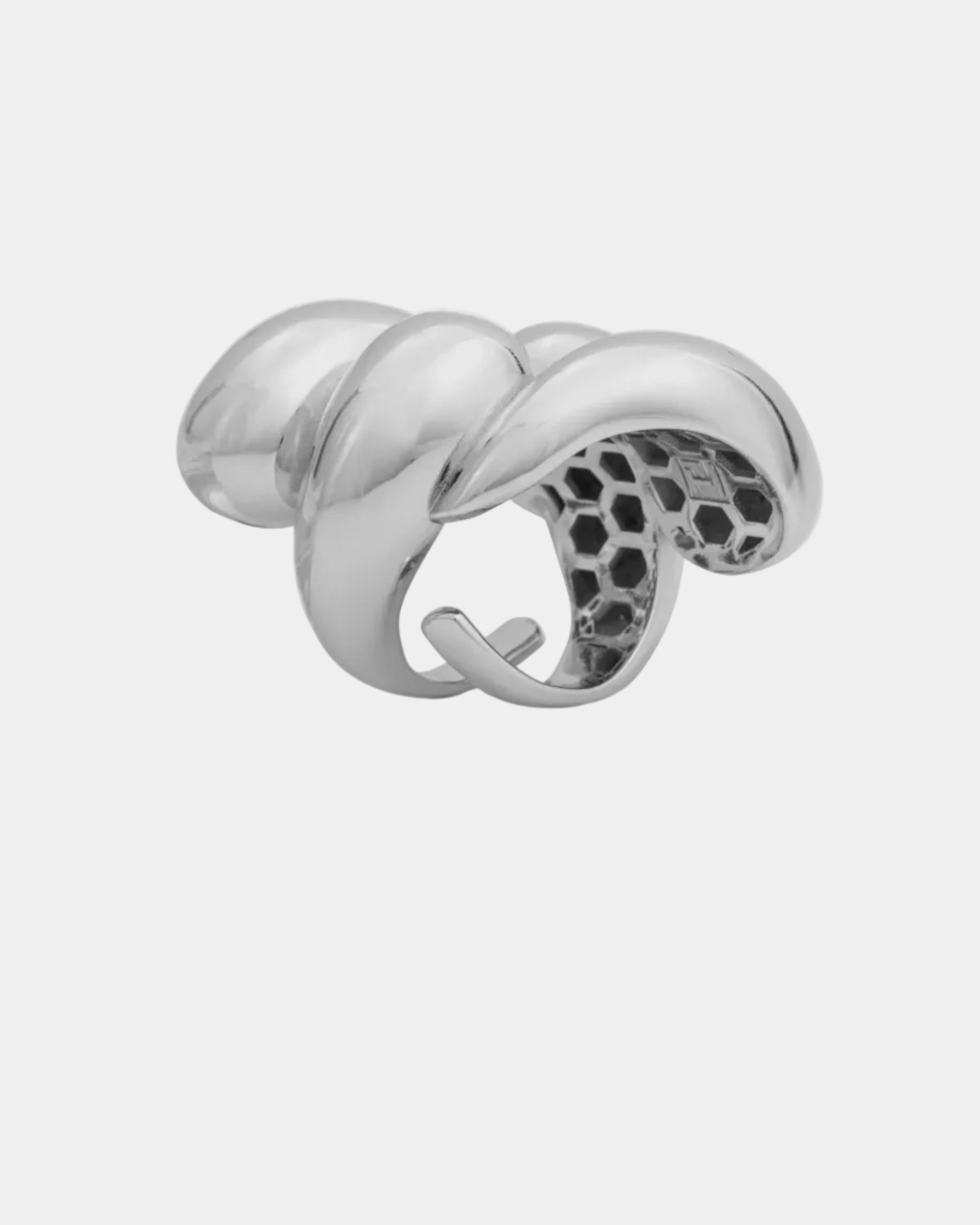Ring Isa Big Silver __single__ Rings