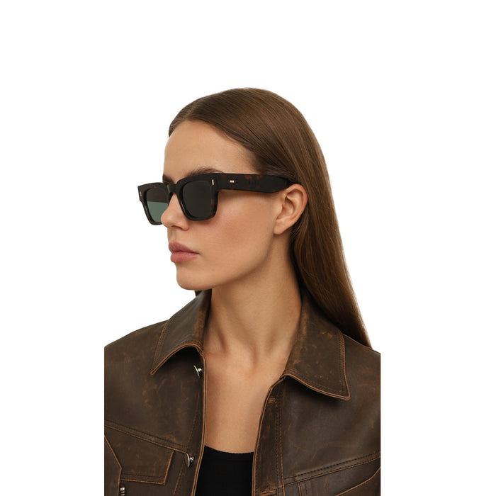 JAN JN02 Marrone Propionate Occhiali Sole
