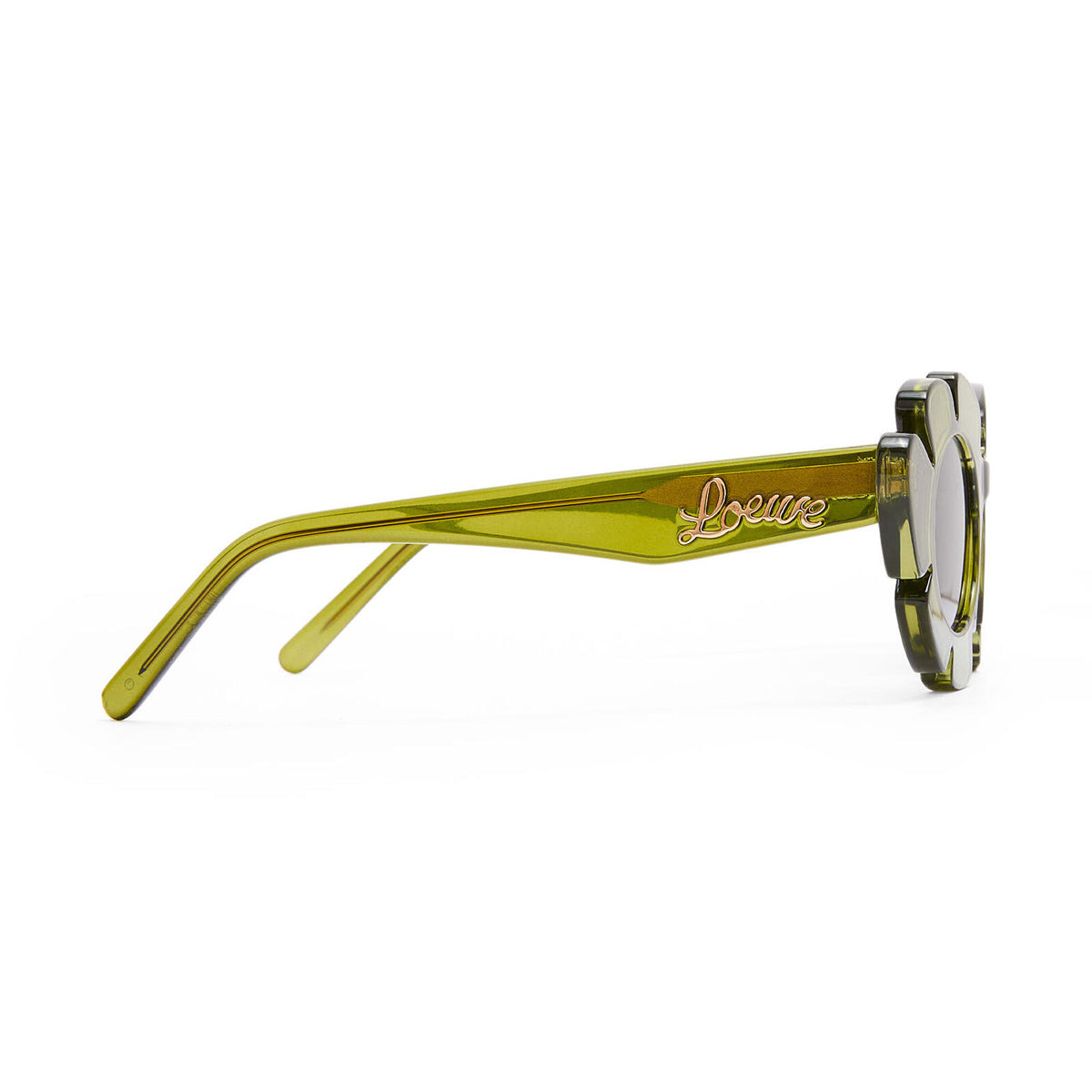 LW40088U 93a Verde Acetate Occhiali Sole