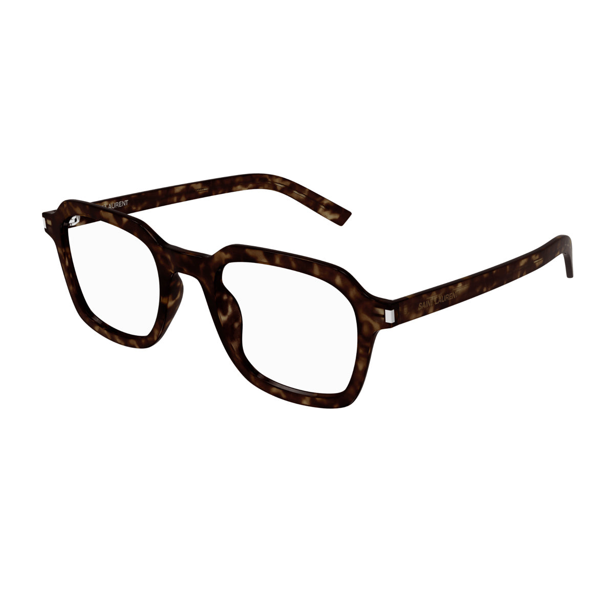Saint Laurent SL 715 SLIM OPT Linea Corner Angle 002 Havana Marrone Acetate Occhiali Da Vista