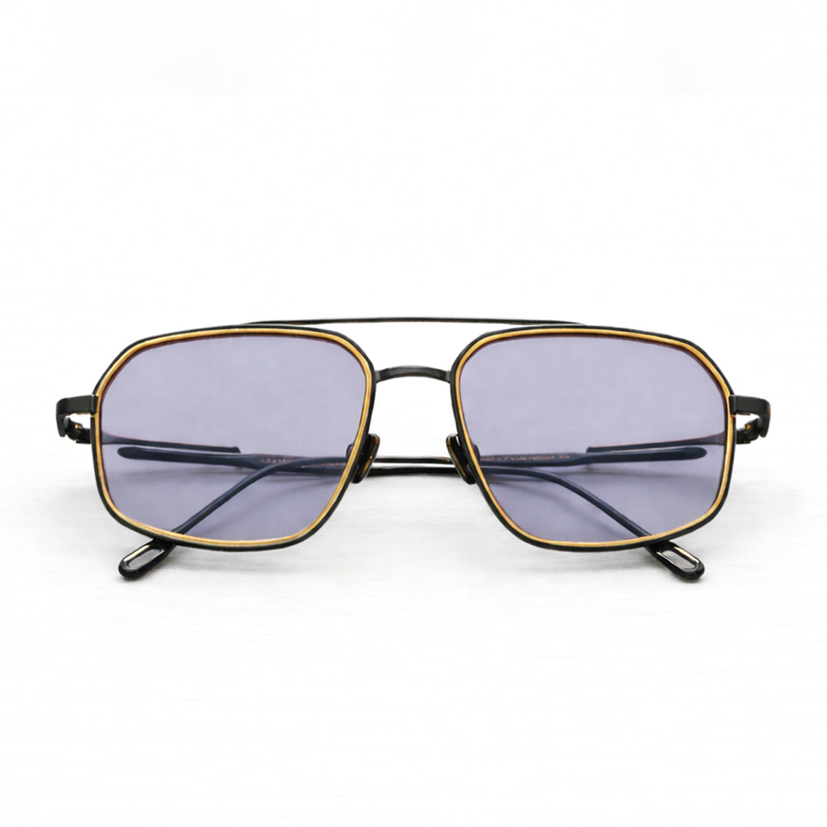 Capote Eyewear C007 Paper Clip A-SLV SG Antique Silver Gunmetal Titanium Occhiali Da Sole