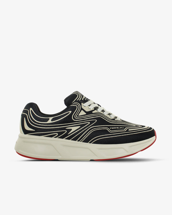 Fessura Italia Mesh sneakers in black