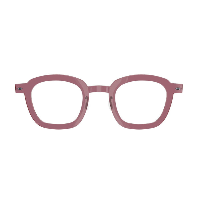 Lindberg N.O.W. 6587 C04-P25-804 Bordeaux Blu Rosso Titanium Occhiali Da Vista