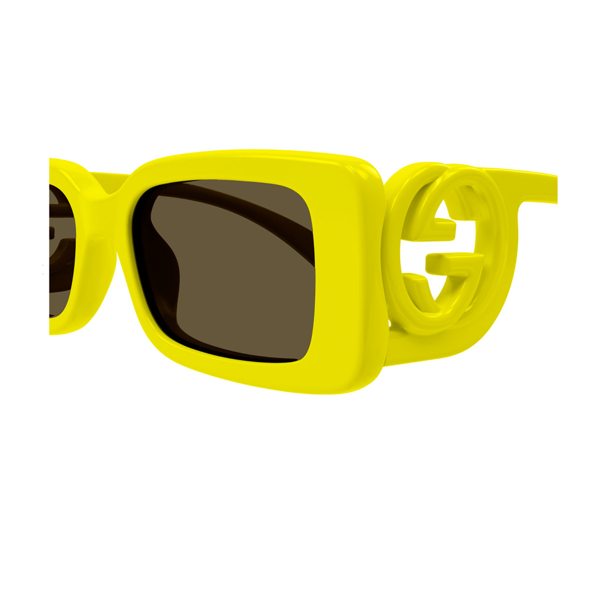 GG1325S 007 Giallo Injected Occhiali Sole