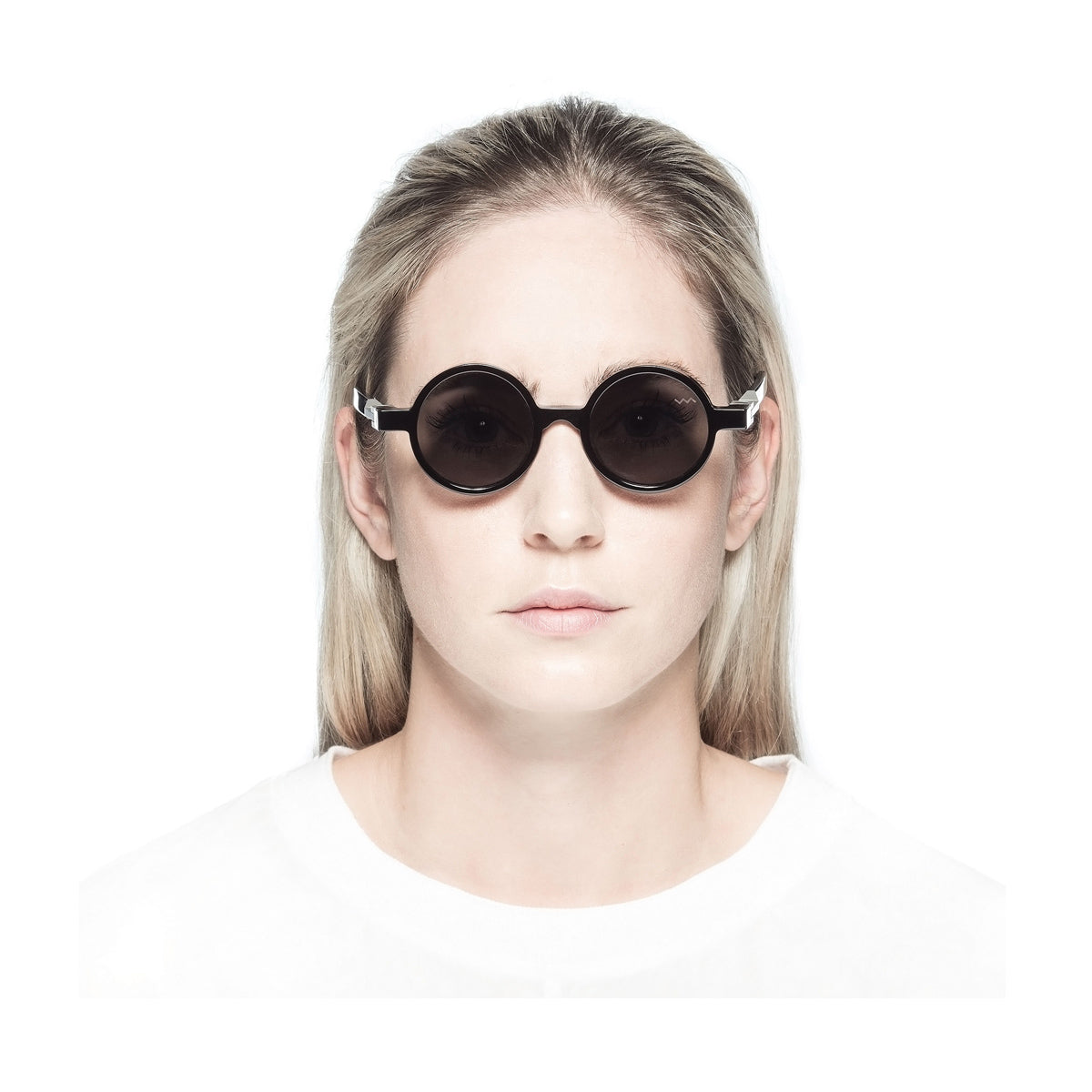 WL0006 White Label Black Matte Nero Bio-acetate Occhiali Sole