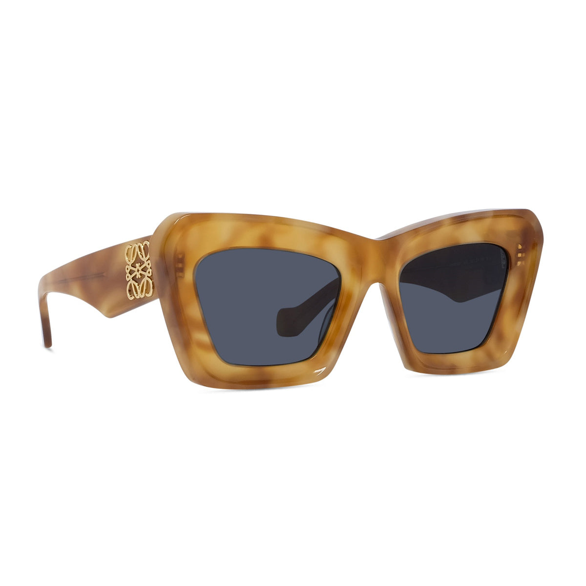 Loewe LW40145I Anagram 53V Havana Arancione Acetate Occhiali Da Sole