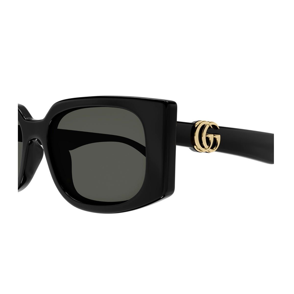 Gucci GG1534S LINE GG LOGO Nero Acetate Occhiali Sole