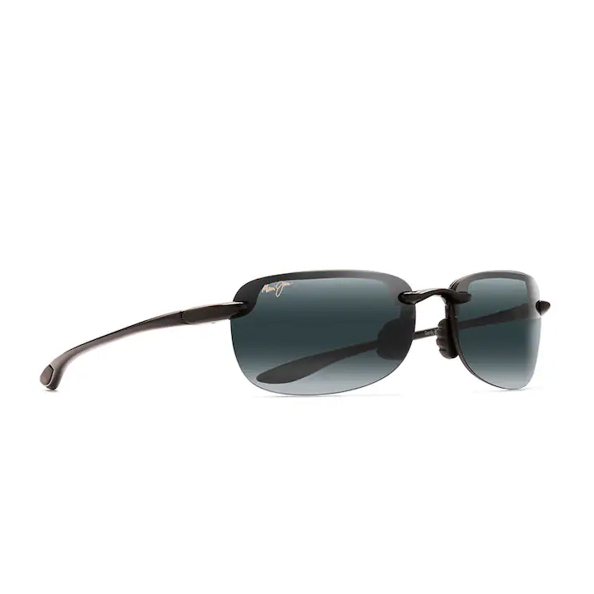 Maui Jim Sandy Beach Nero Lucido Polycarbonate Occhiali Da Sole
