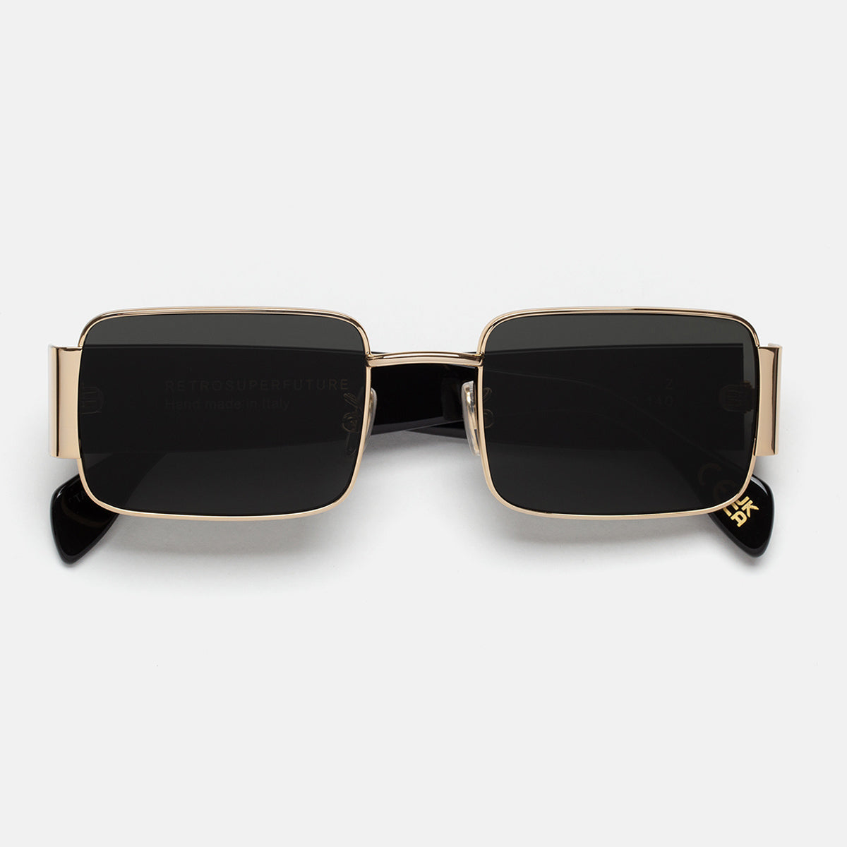 Retrosuperfuture Z BLACK Gold Oro Acetate/metal Occhiali Da Sole
