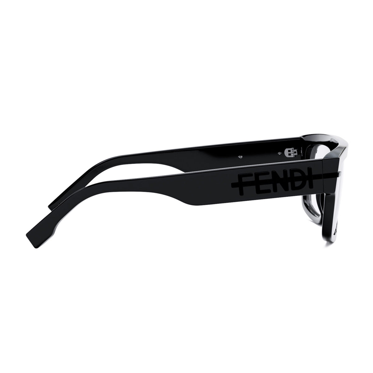 Fendi FE50062I Fendigraphy 001 Black Nero Acetate Occhiali Da Vista