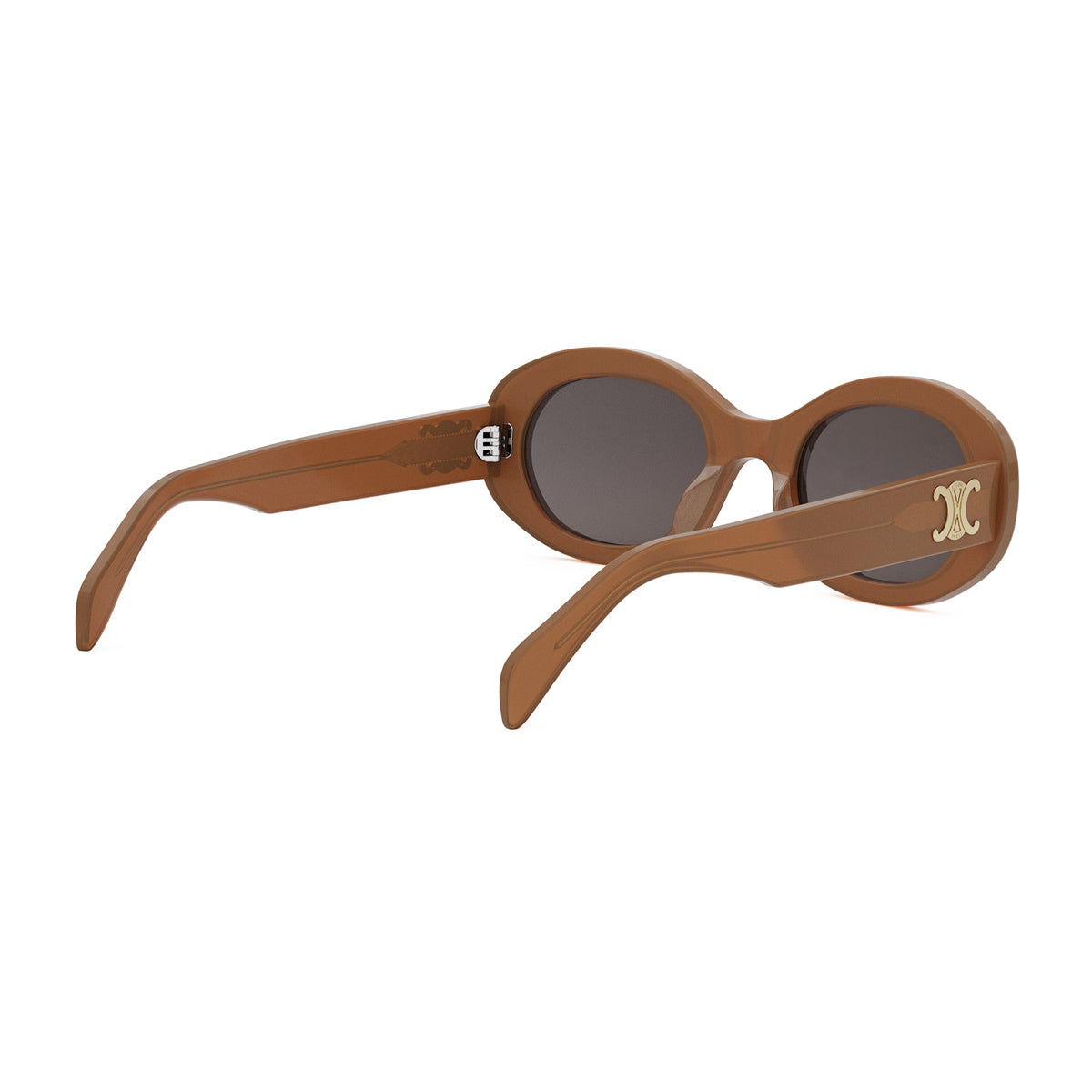 Celine CL40194U Triomphe 45A Opaline Caramel Arancione Acetate Occhiali Da Sole