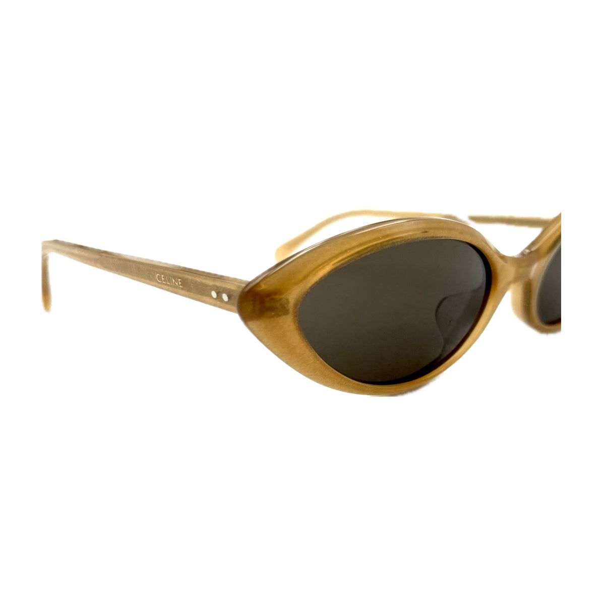 CL40264U 59e Beige Acetate Occhiali Sole