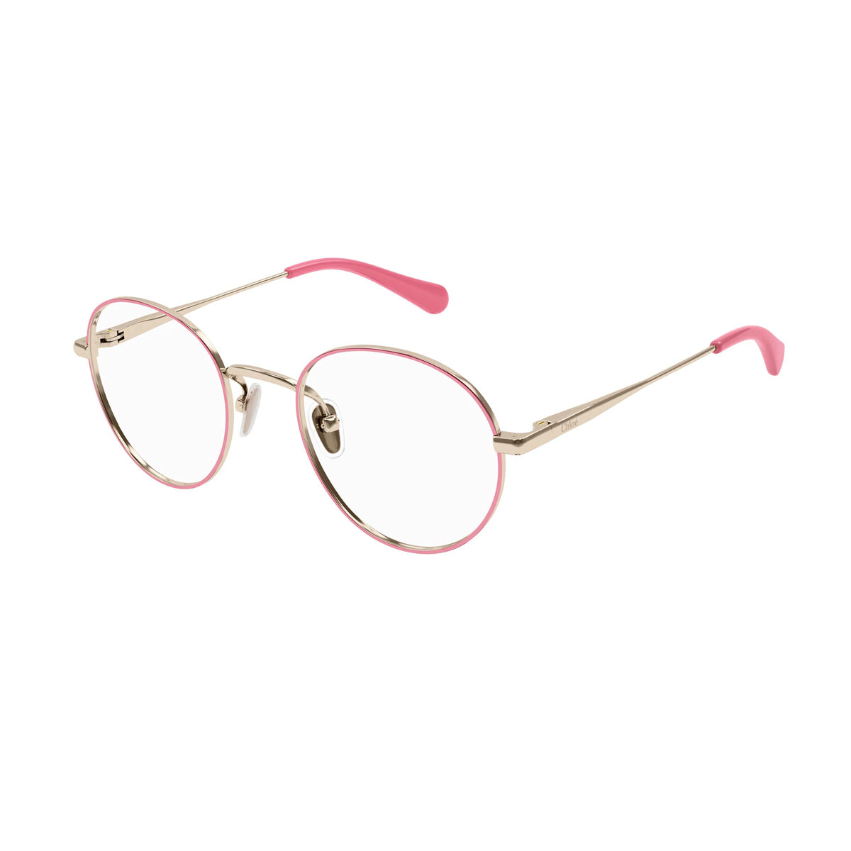 CC0024O Linea Chloé Junior 004 Oro Metal Occhiali Vista