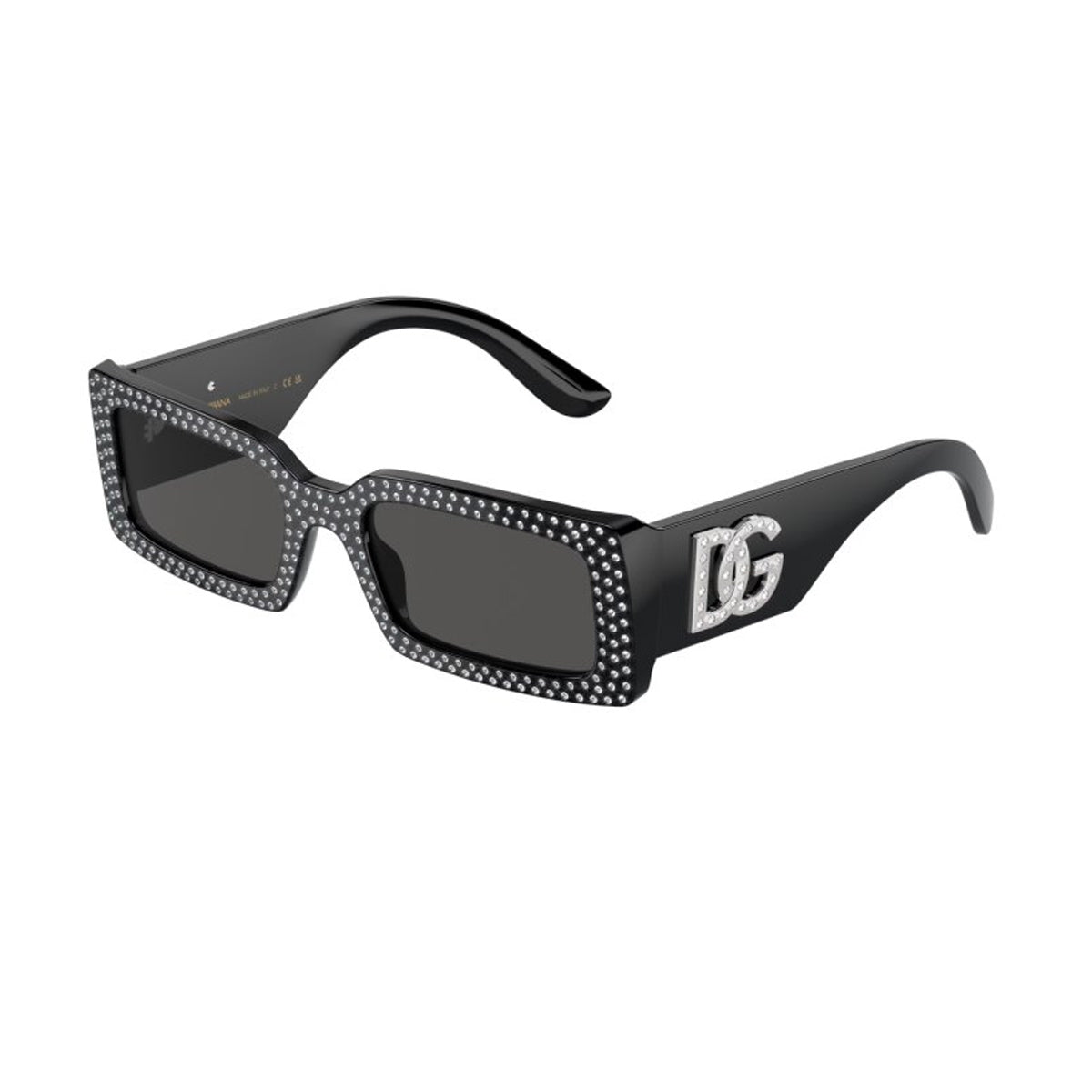 DG4447B 501-87 Nero Acetate Occhiali Sole