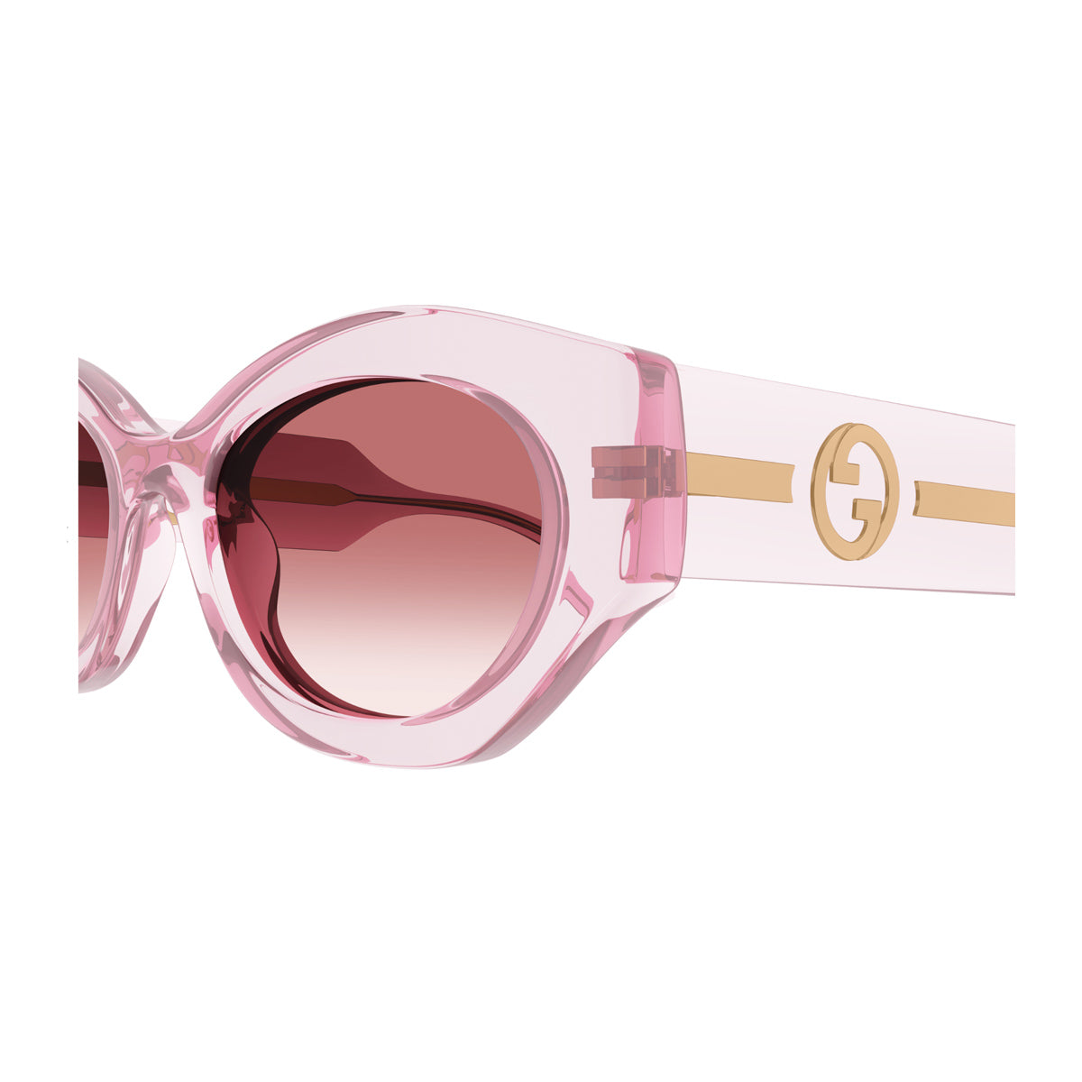 GG1553S Linea Gucci Lido 003 pink red Rosa Injected Occhiali Sole