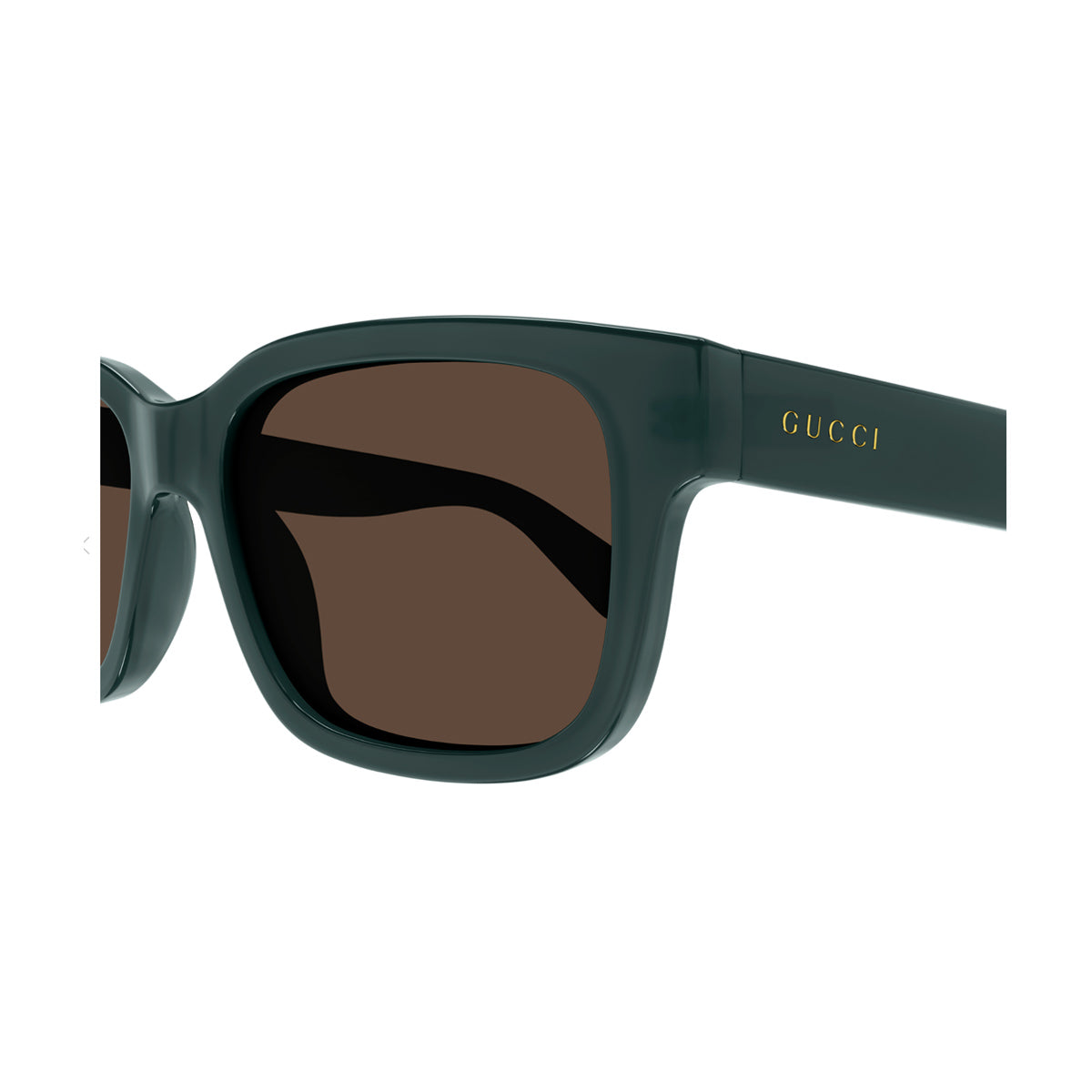 GG1583S LINEA LETTERING 003 blue brown Verde Injected Occhiali Sole
