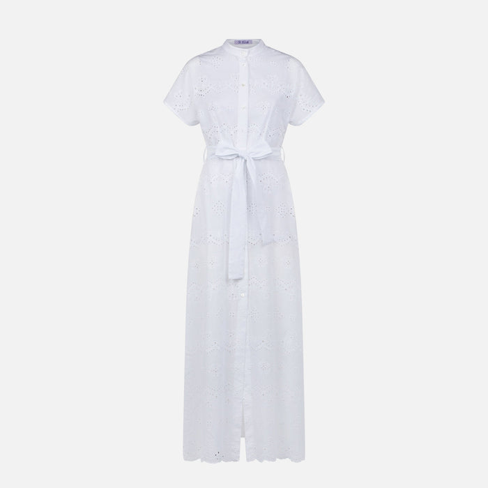 White Keira Sangallo Long Dress