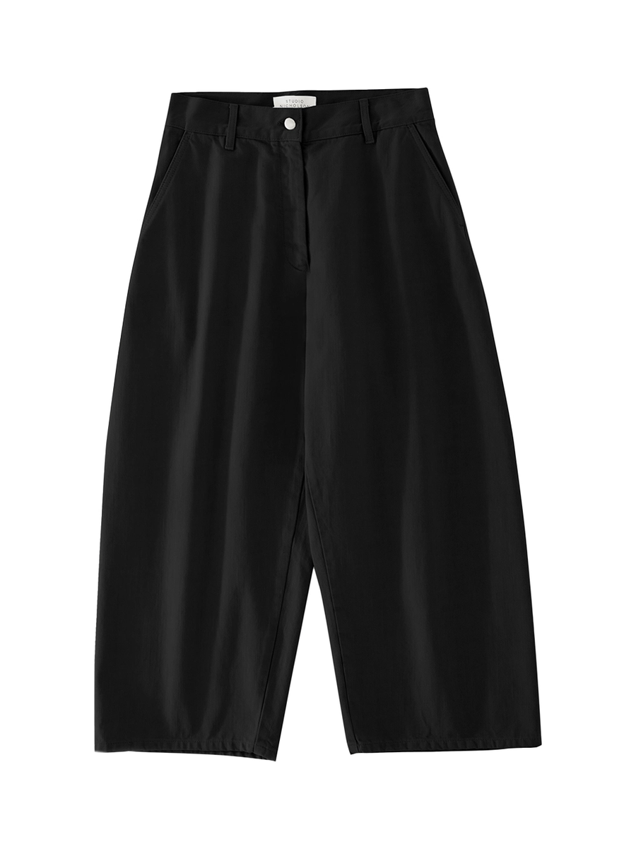 Studio Nicholson Chalco Washed Black Women >> Rtw Trousers Joggers