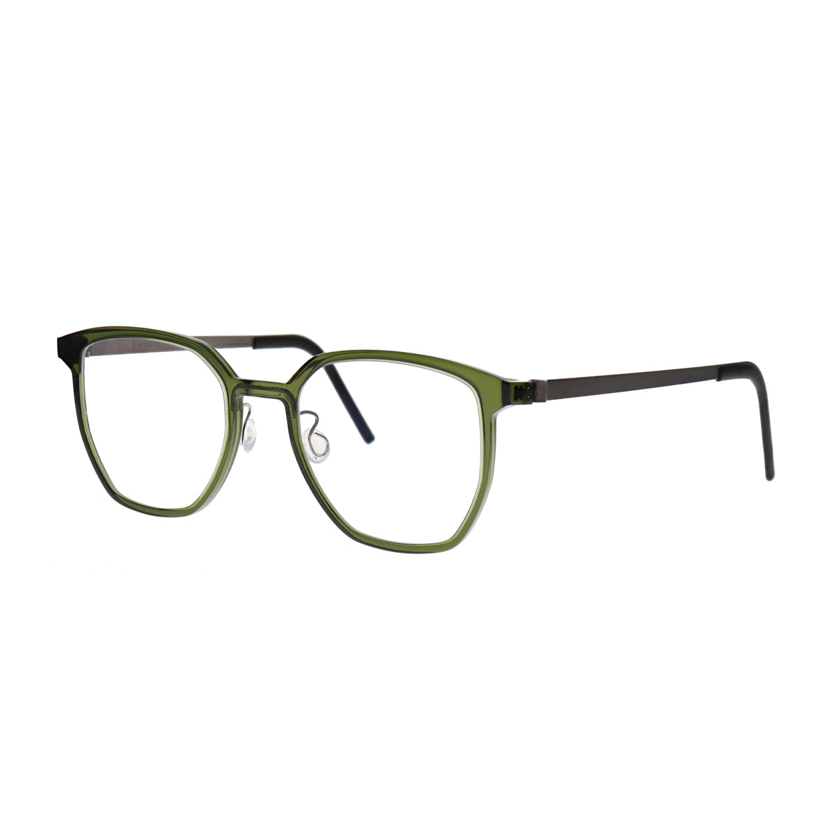 Acetanium 1055 AK53 10 Verde Titanium/acetate Occhiali Vista