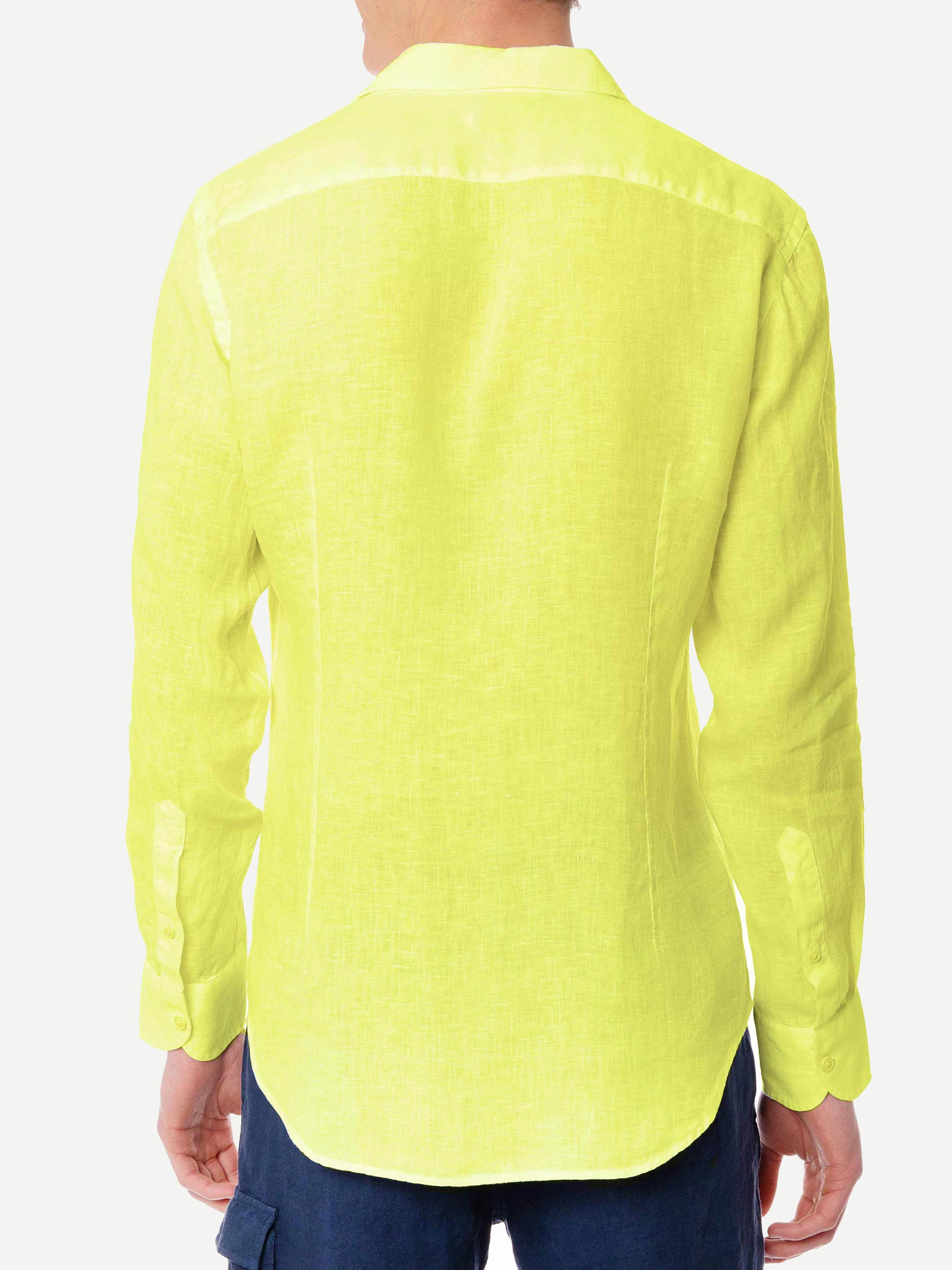 Pamplona Yellow Linen Shirt