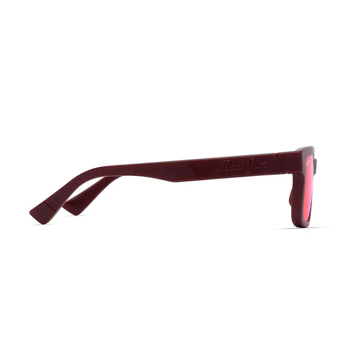 Maui Jim HIAPO Asian Fit sunrise matte Rosso Acetate Occhiali Sole