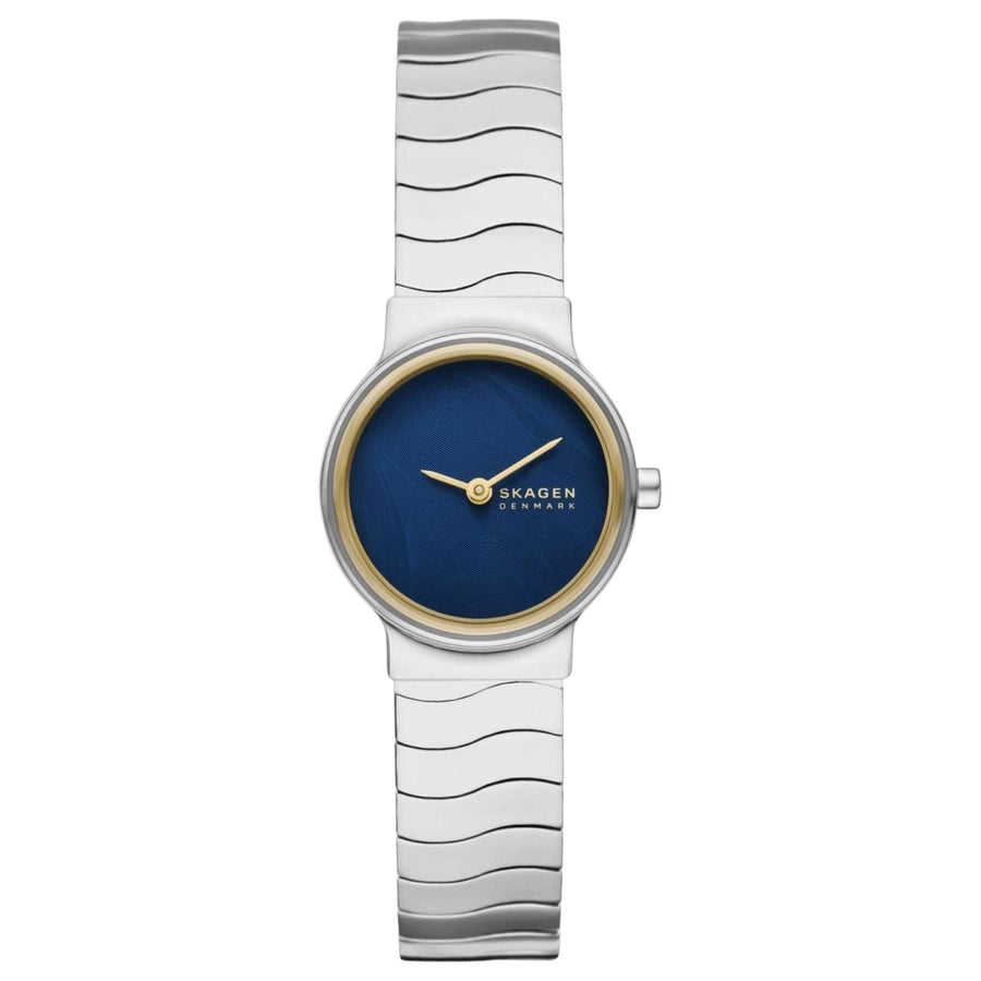 Skagen Stainless steel case watch in blue