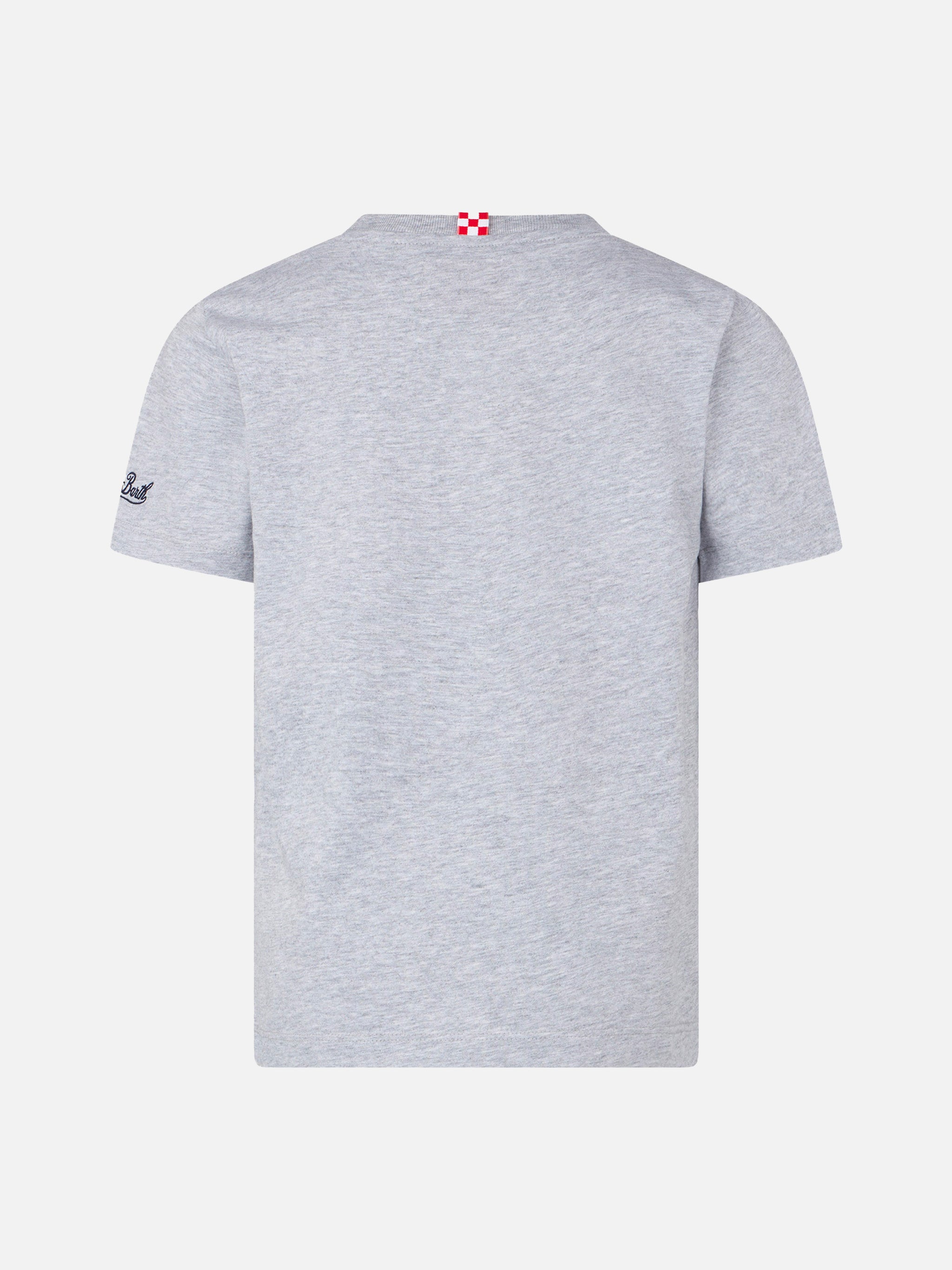 Boy Cotton T-Shirt With Snoopy Print | - Peanuts™ Special Edition Grey