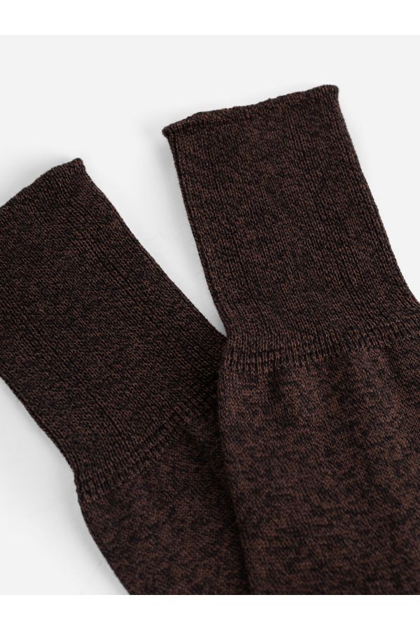 Taiga Takahashi Cotton socks in brown