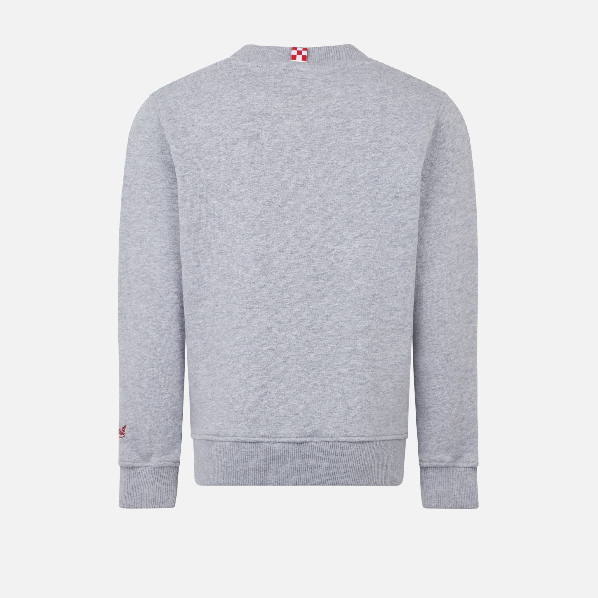 Boy Crewneck Grey Sweatshirt With Spiderman Print | Marvel Special Edition White
